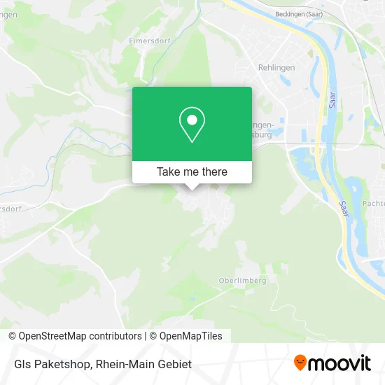 Карта Gls Paketshop