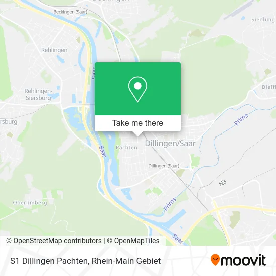 Карта S1 Dillingen Pachten