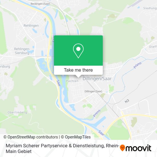 Карта Myriam Scherer Partyservice & Dienstleistung