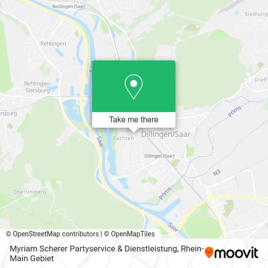 Карта Myriam Scherer Partyservice & Dienstleistung