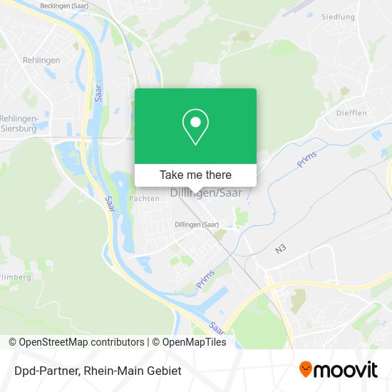 Карта Dpd-Partner