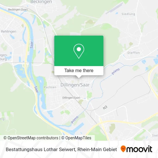 Карта Bestattungshaus Lothar Seiwert