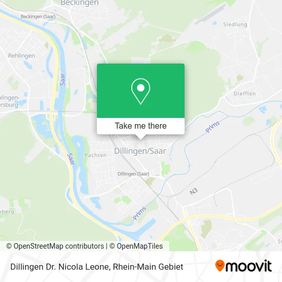 Карта Dillingen Dr. Nicola Leone