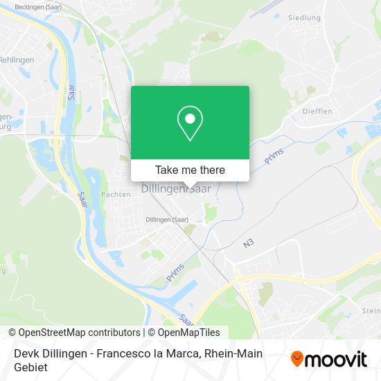Карта Devk Dillingen - Francesco la Marca