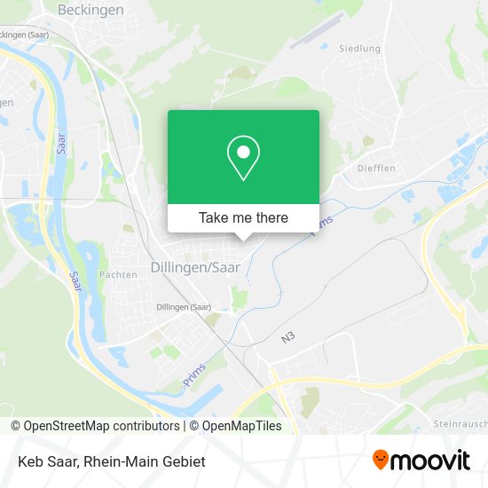 Карта Keb Saar