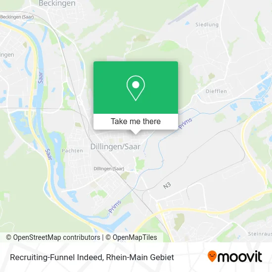 Карта Recruiting-Funnel Indeed