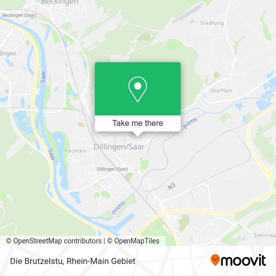 Карта Die Brutzelstu