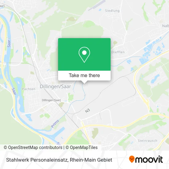 Карта Stahlwerk Personaleinsatz