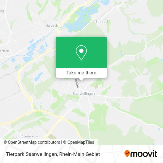 Карта Tierpark Saarwellingen