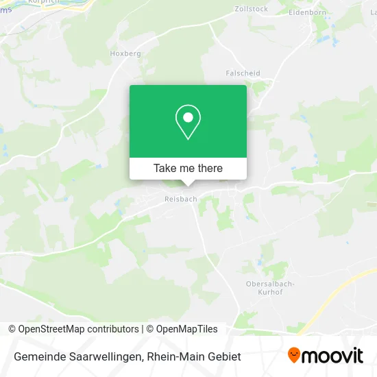 Карта Gemeinde Saarwellingen