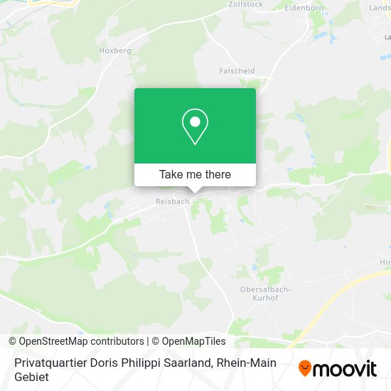 Карта Privatquartier Doris Philippi Saarland