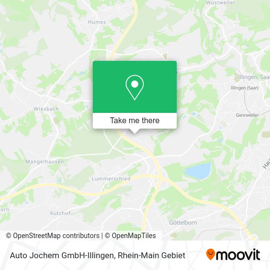Карта Auto Jochem GmbH-Illingen
