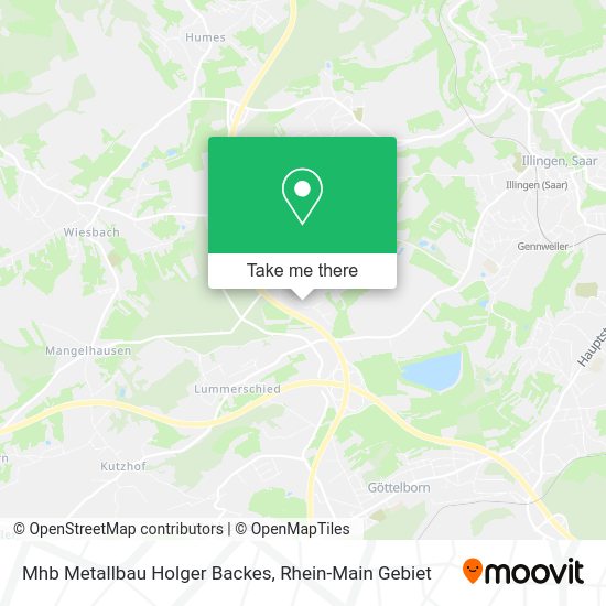 Карта Mhb Metallbau Holger Backes