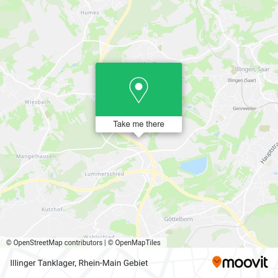 Карта Illinger Tanklager