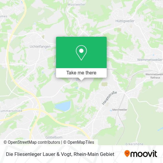 Карта Die Fliesenleger Lauer & Vogt
