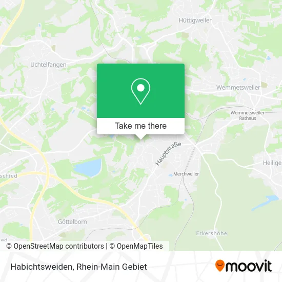 Карта Habichtsweiden