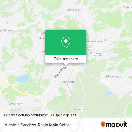 Карта Vidalo It Services