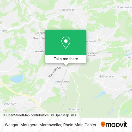 Карта Wasgau Metzgerei Merchweiler