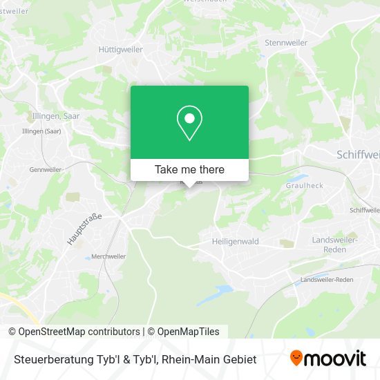 Карта Steuerberatung Tyb'l & Tyb'l