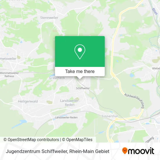 Карта Jugendzentrum Schiffweiler