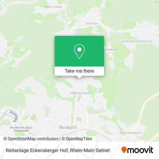 Карта Reitanlage Eckersberger Hof