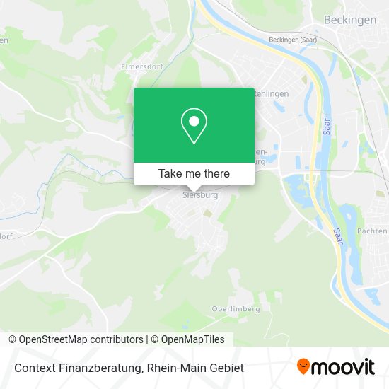 Карта Context Finanzberatung