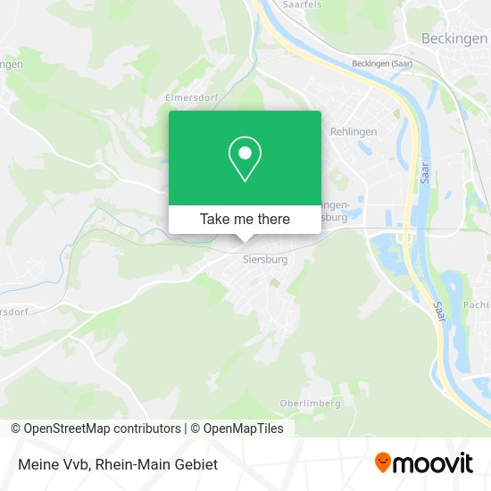 Карта Meine Vvb