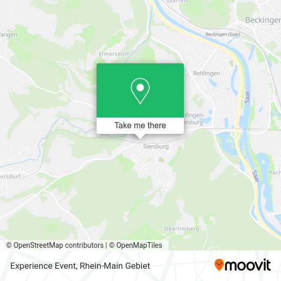 Карта Experience Event