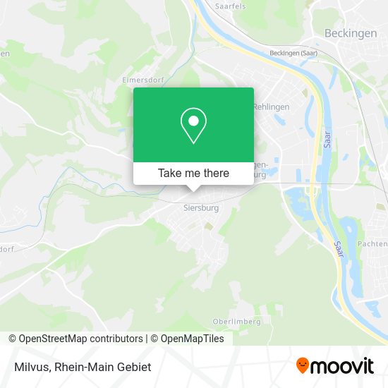 Карта Milvus