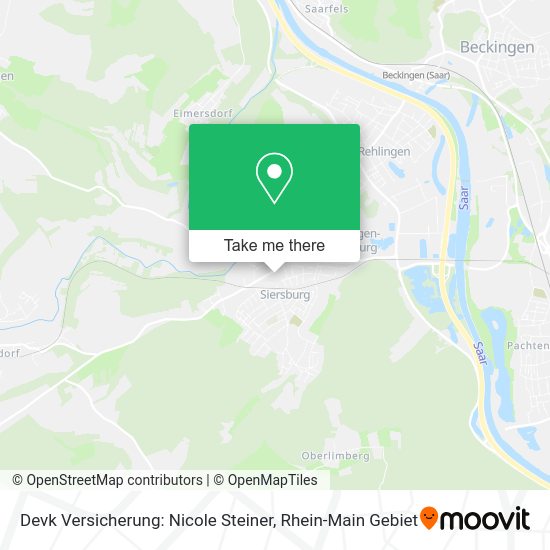 Карта Devk Versicherung: Nicole Steiner