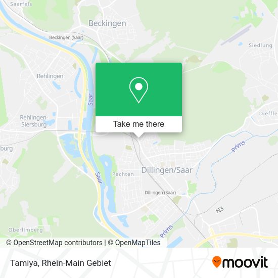 Карта Tamiya