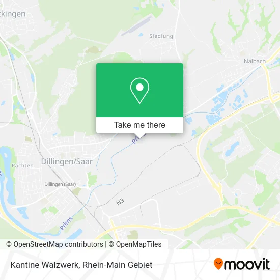 Карта Kantine Walzwerk