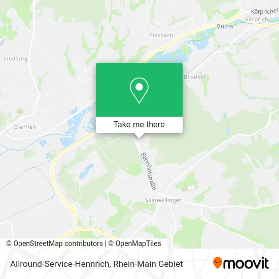 Карта Allround-Service-Hennrich