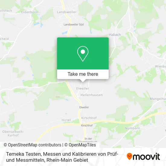 Карта Temeka Testen, Messen und Kalibrieren von Prüf- und Messmitteln