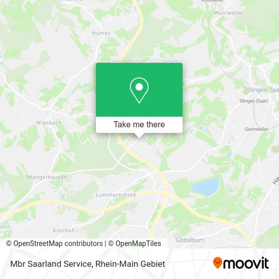 Карта Mbr Saarland Service