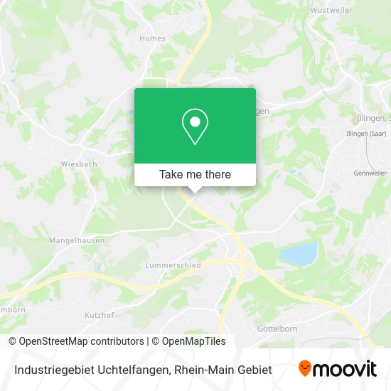 Карта Industriegebiet Uchtelfangen