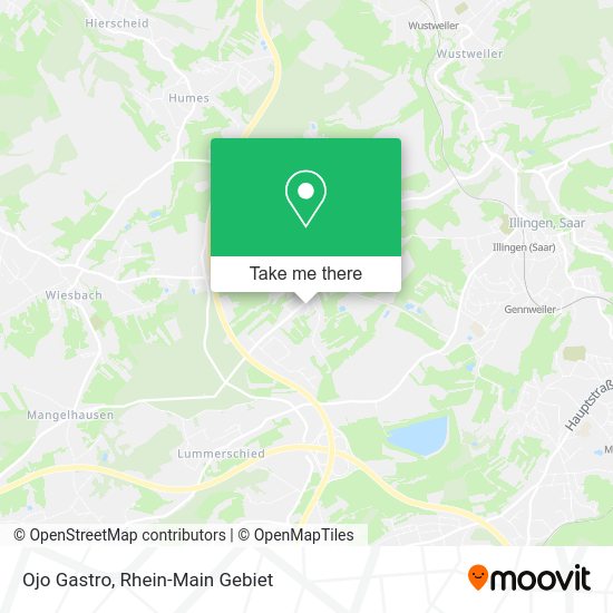 Карта Ojo Gastro