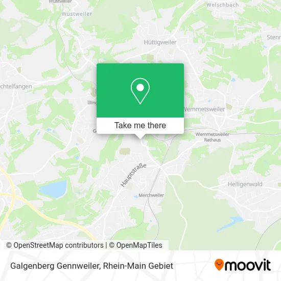 Карта Galgenberg Gennweiler