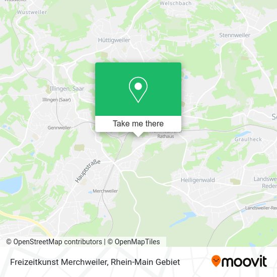 Карта Freizeitkunst Merchweiler