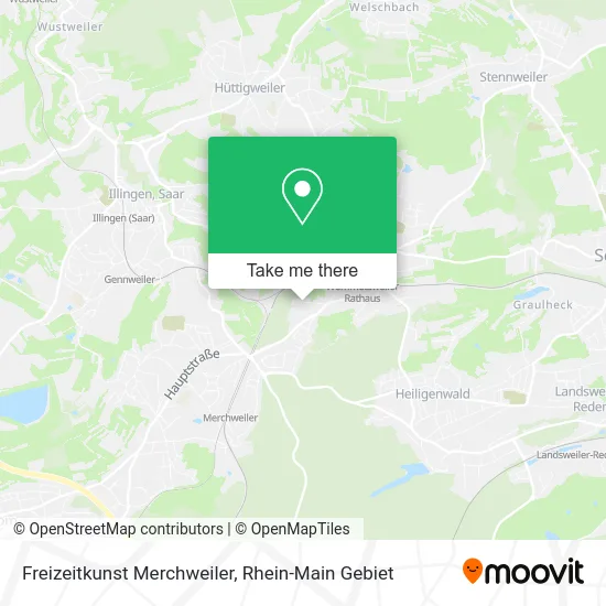 Карта Freizeitkunst Merchweiler
