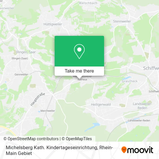Карта Michelsberg Kath. Kindertageseinrichtung