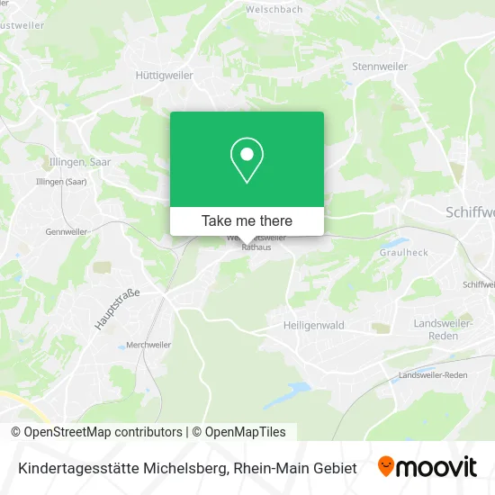 Карта Kindertagesstätte Michelsberg