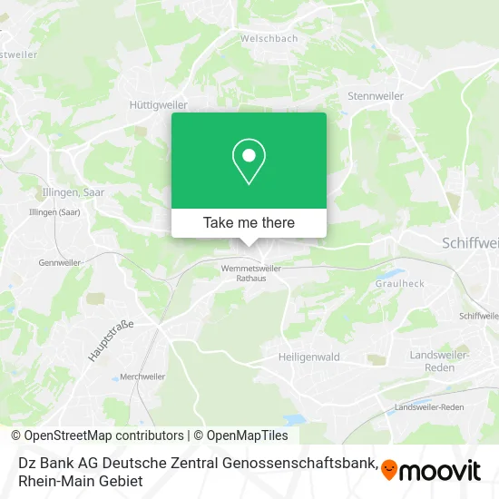 Карта Dz Bank AG Deutsche Zentral Genossenschaftsbank