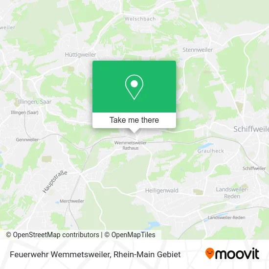 Карта Feuerwehr Wemmetsweiler