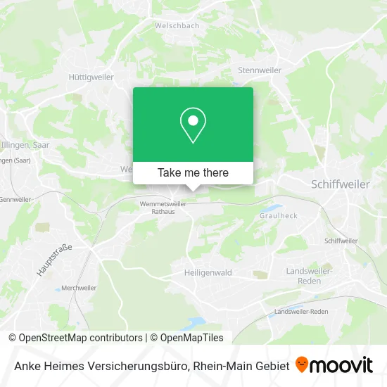 Карта Anke Heimes Versicherungsbüro