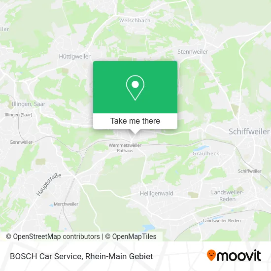 Карта BOSCH Car Service