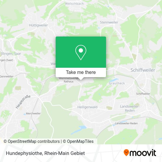 Карта Hundephysiothe