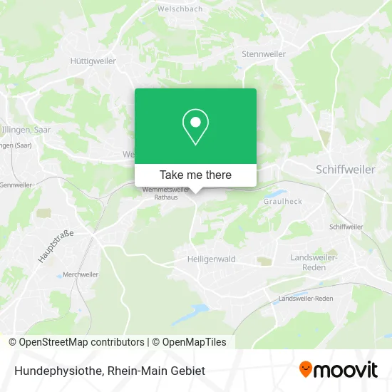Карта Hundephysiothe