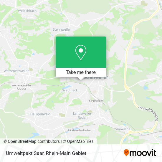 Карта Umweltpakt Saar