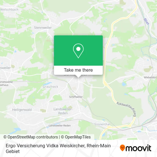 Карта Ergo Versicherung Vidka Weiskircher
